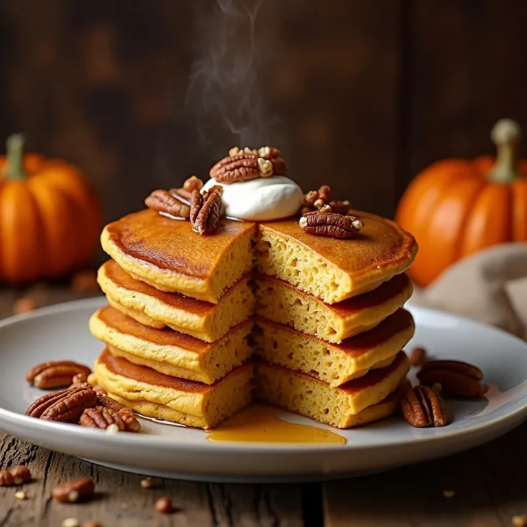 Pumpkin Protein Pancakes