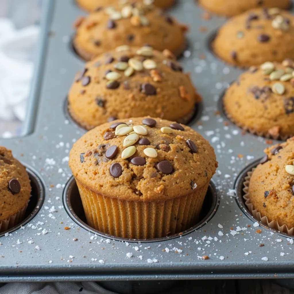 Pumpkin Zucchini Muffins