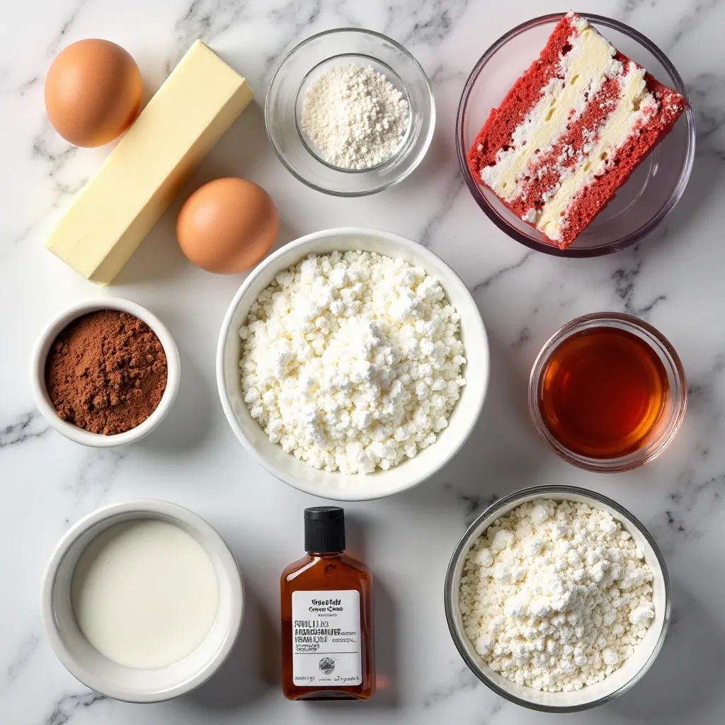 Red Velvet Cheesecake Brownies