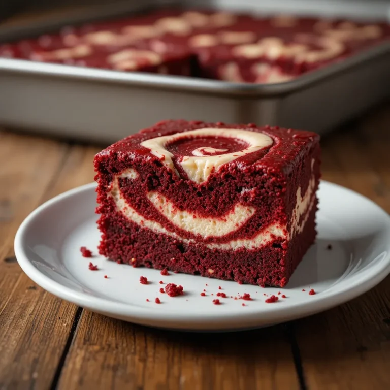 Red Velvet Cheesecake Brownies