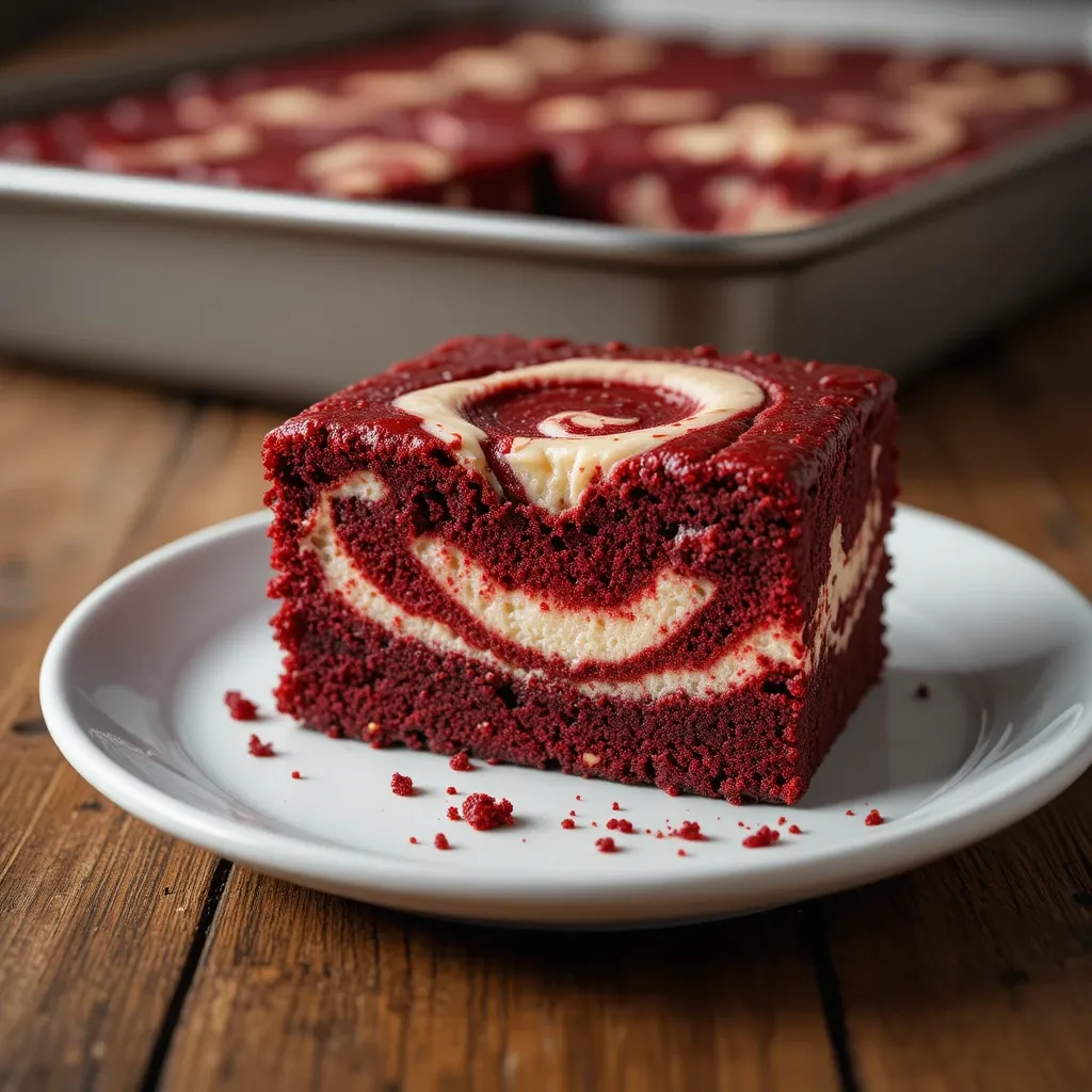 Red Velvet Cheesecake Brownies