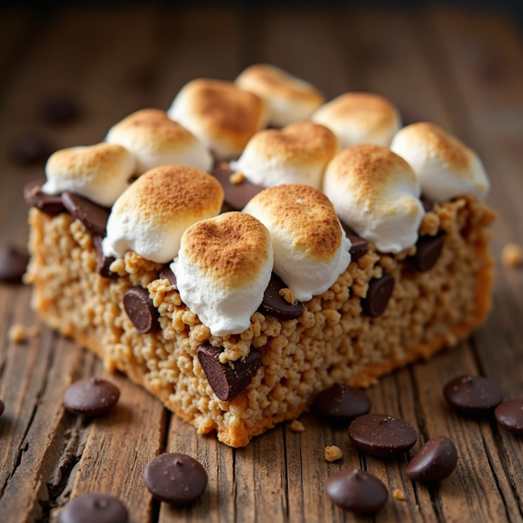 S'mores Cheerio Bars