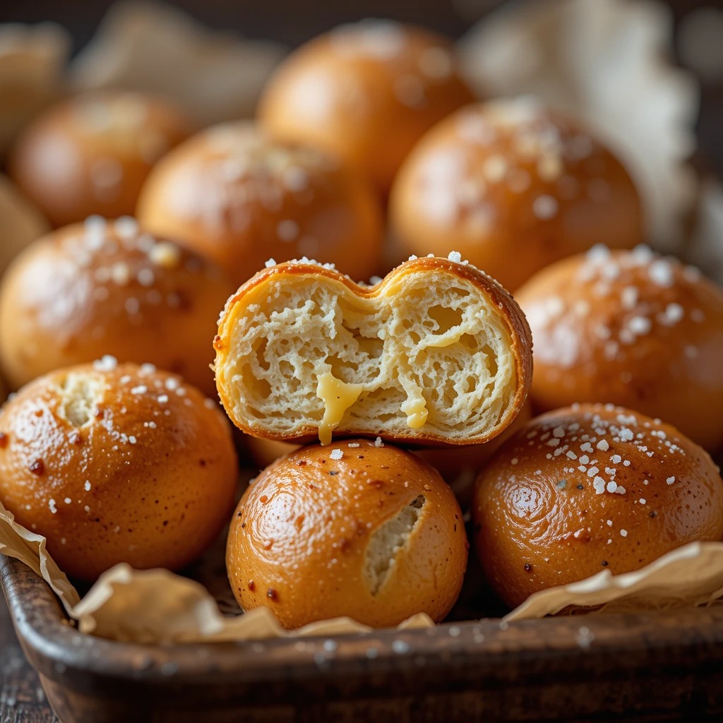 Sourdough Discard Pretzel Bites