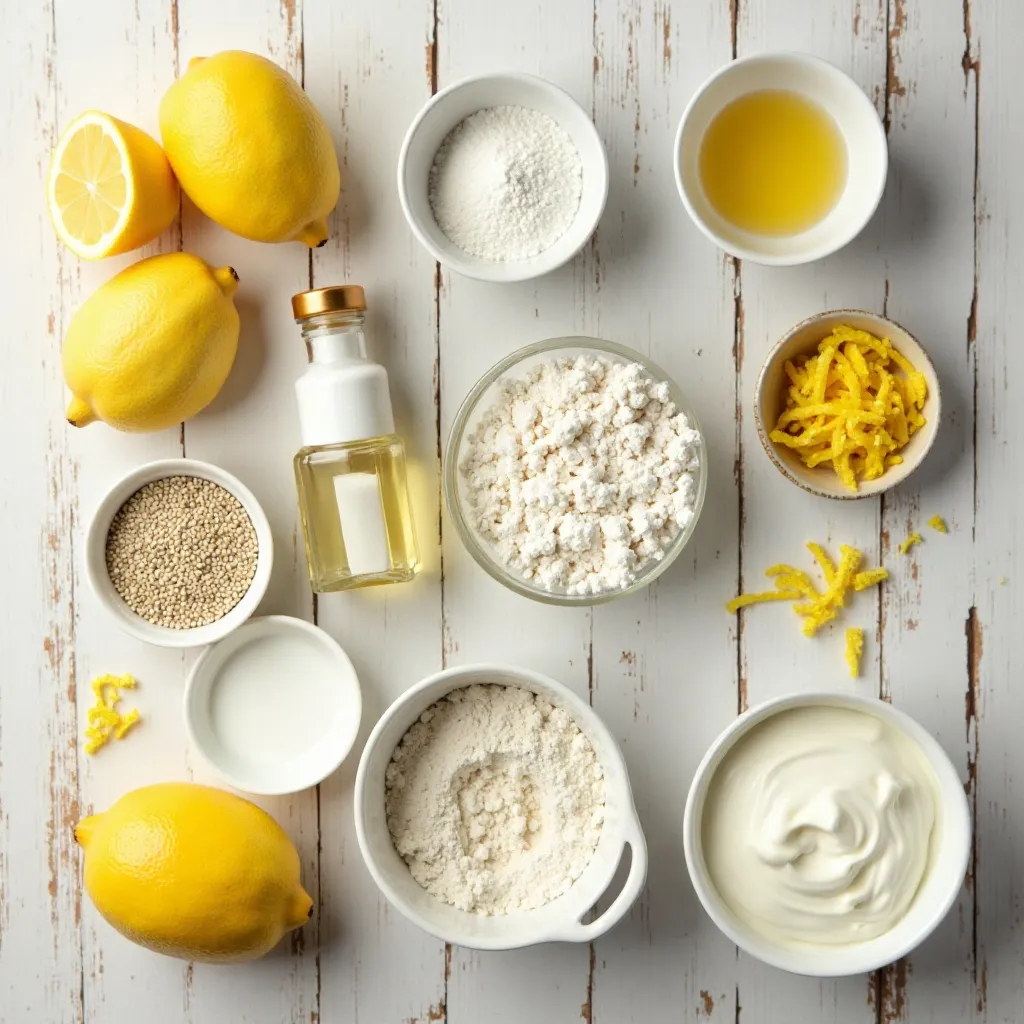 Lemon PoppySeed Muffins