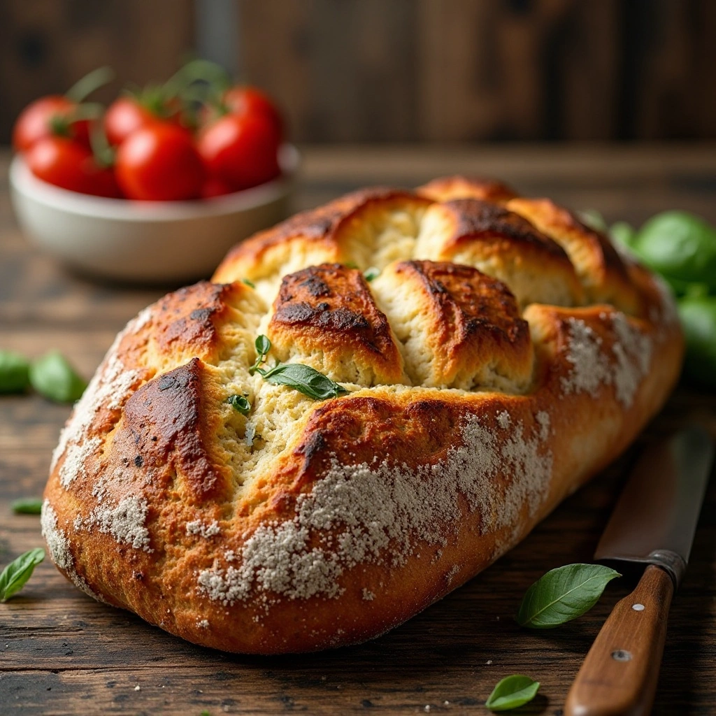 Sun-Dried Tomato and Basil Sourdough