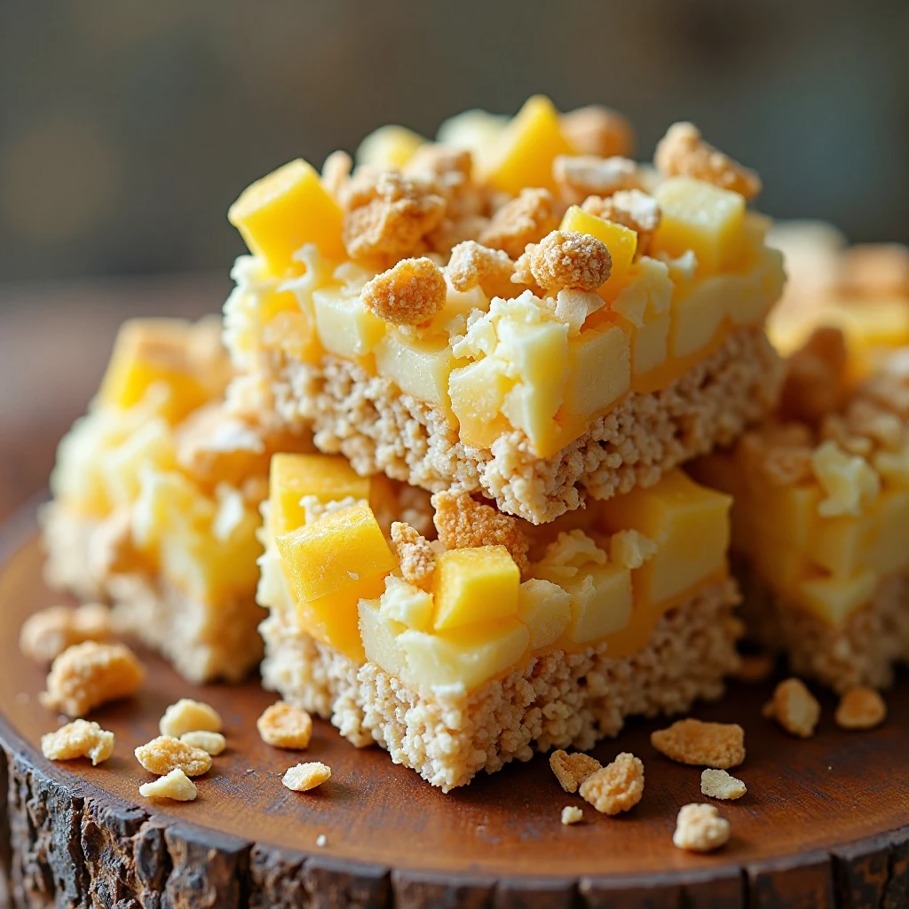 Tropical Paradise Cheerio Bars