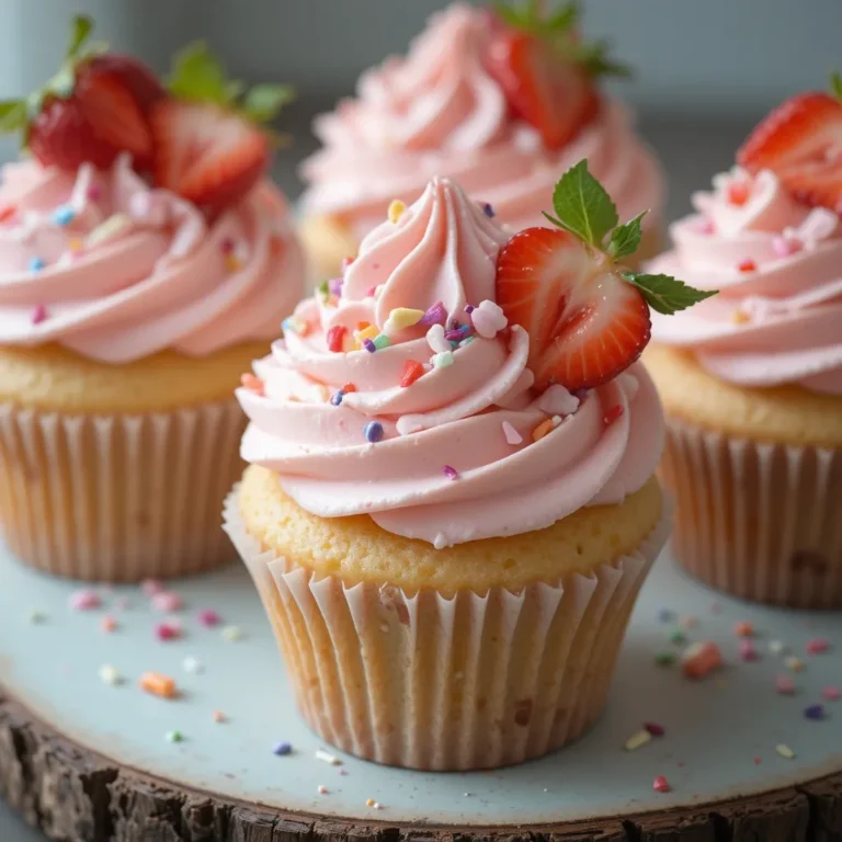 strawberry cupcakes