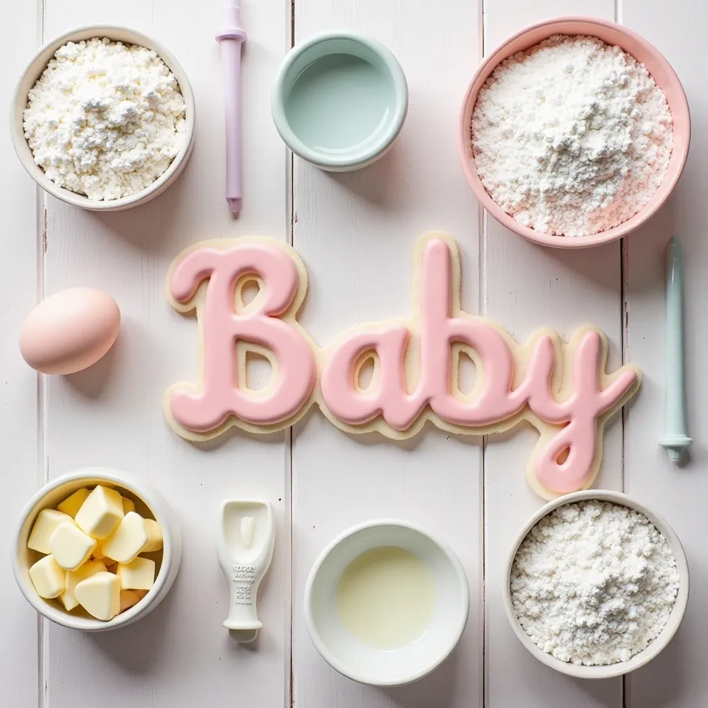 Baby Name Plaque with Floral Border