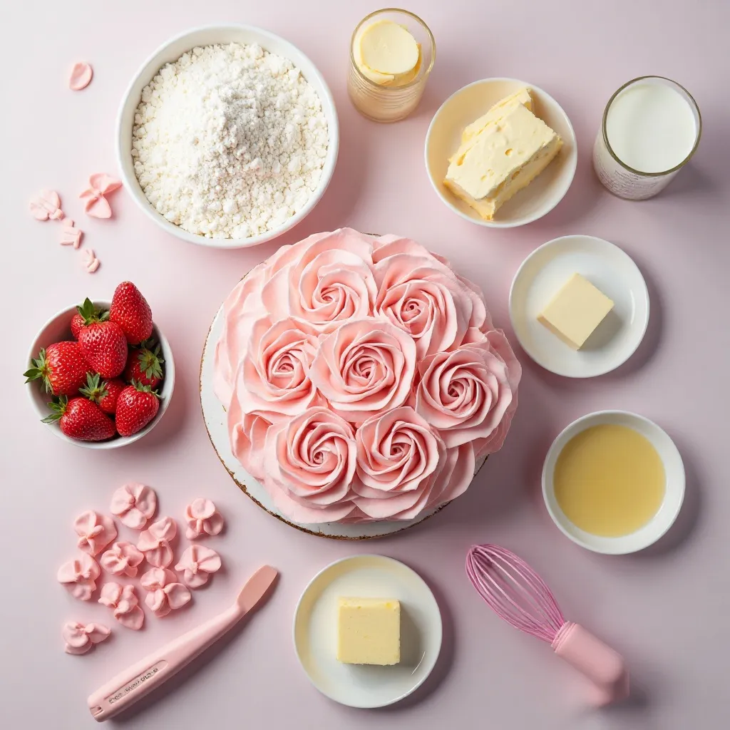 Buttercream Bouquet Baby in Bloom Cake