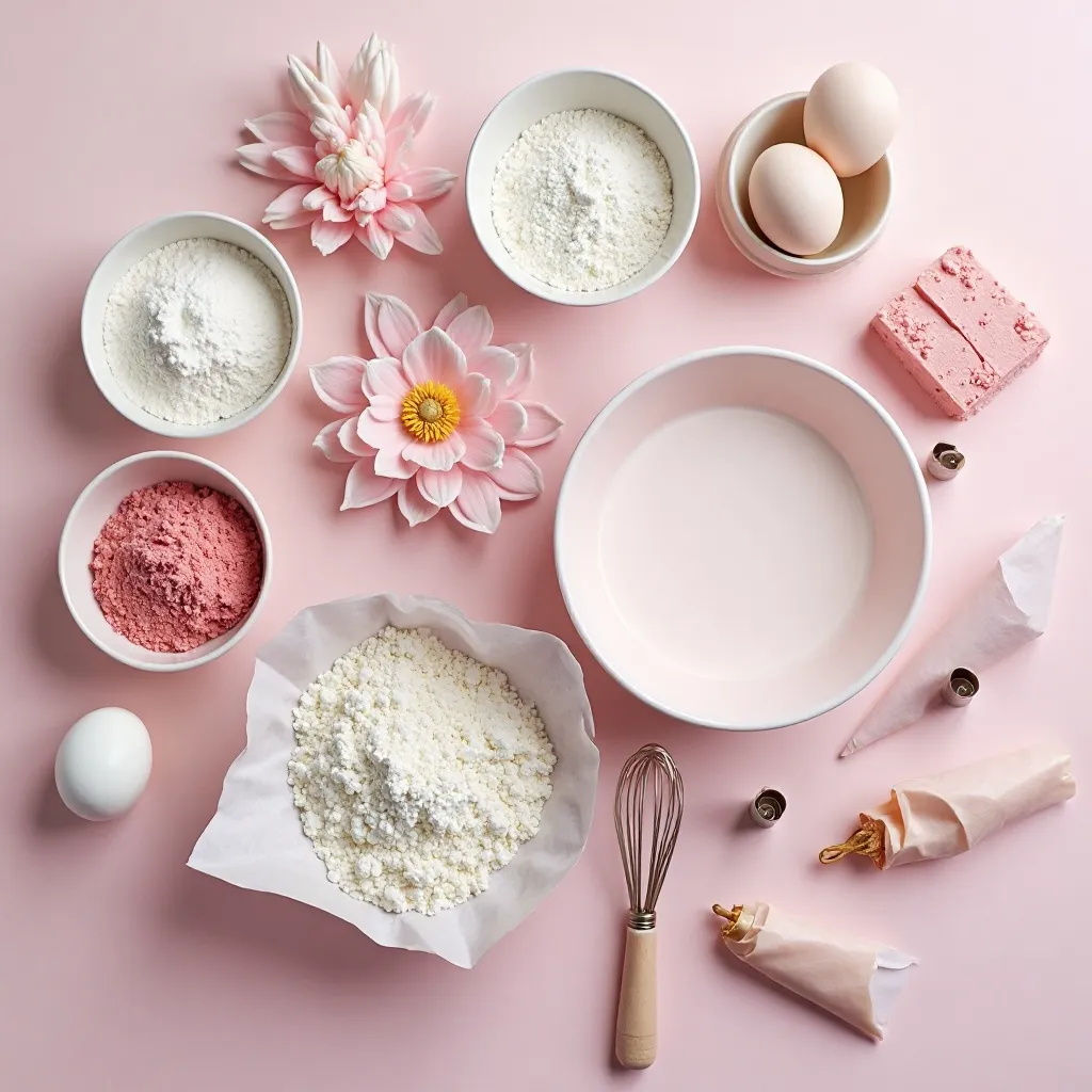 Classic Pink Peony Baby in Bloom Cake