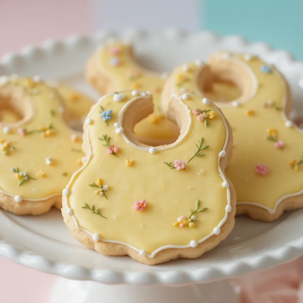 Floral Bib Cookies