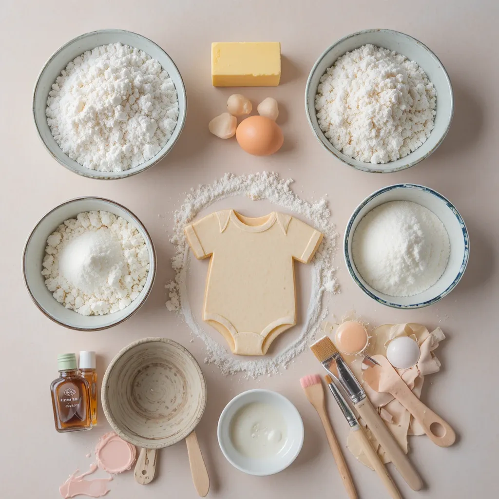 Floral Onesie Cookies