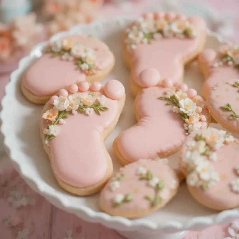 baby in bloom cookies