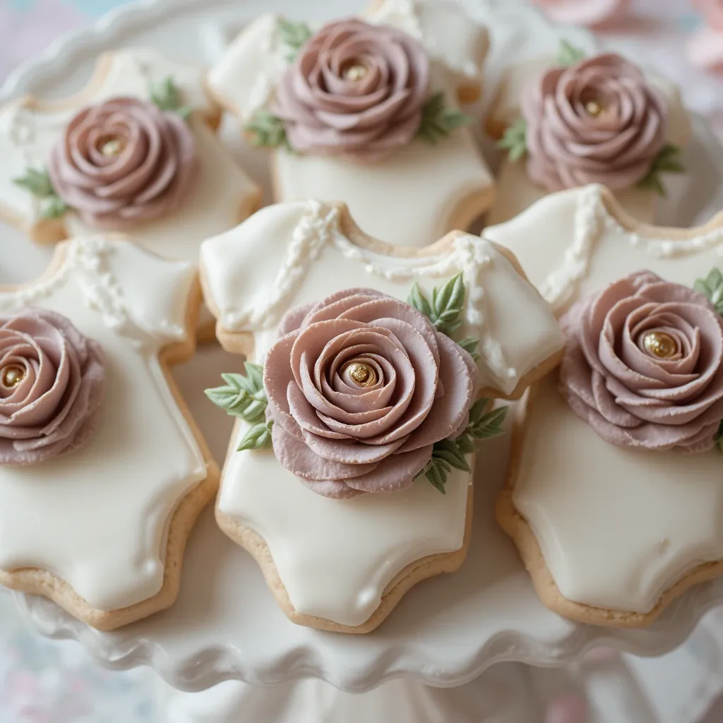 Knotted Onesie with Single Large Bloom