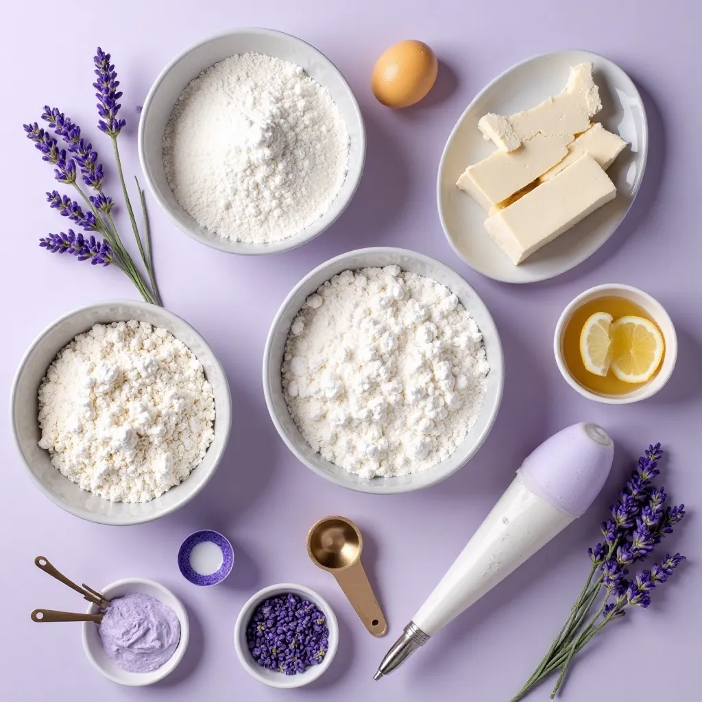 Lavender Dreams Baby in Bloom Cake